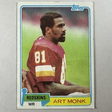 Art Monk Cards, Rookie Card and Autographed Memorabilia Guide 9