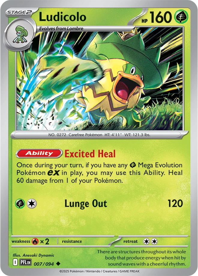 Ludicolo Pokémon TCG Cards for sale | eBay