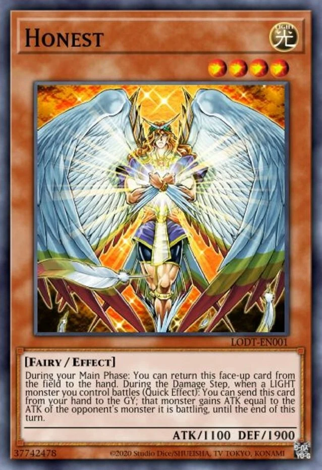 Yu-Gi-Oh! TCG Honest Individual Collectible Card Game Cards