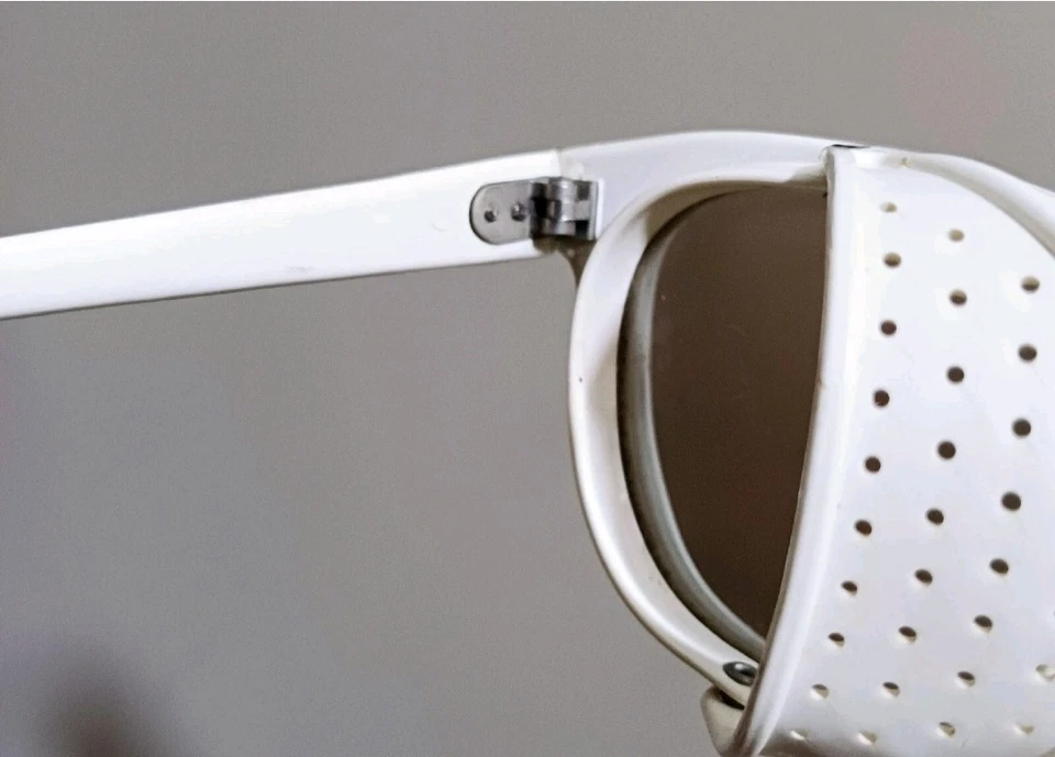 1960's UNSIGNED Geek Safety Steampunk Depp Glasses Mirrored Optical Eyewear - Image 2 of 4