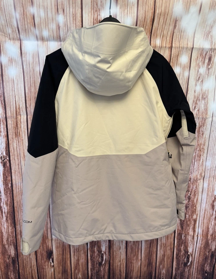 Womens Volcom Aris Ins Gore Snowboard Jacket Purple White Gray Size Small - Image 2 of 4