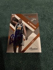 2010-11 Prestige Prestigious Pros Orange /299 Al Jefferson #47 Hand Signed auto