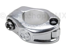 Dia-Compe MX hinged old  school BMX bicycle seat clamp - 25.4mm (1") SILVER