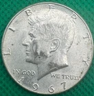 1967 Kennedy 50C Half Dollar 40% Silver(429e)