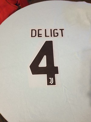 Juventus Turin Trikot Flock #4 DE LIGT