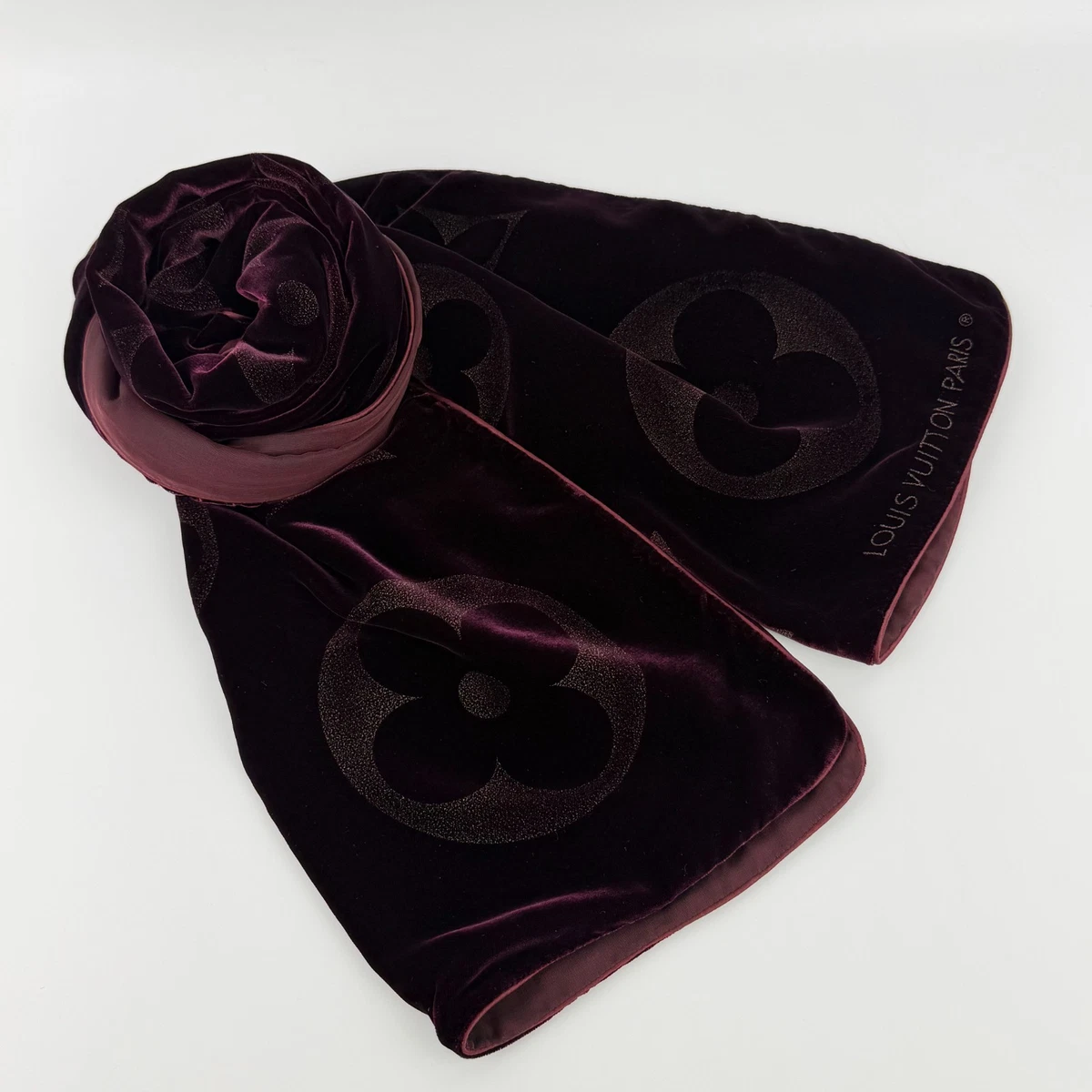 Louis Vuitton Velvet Scarves & Wraps for Women for sale | eBay