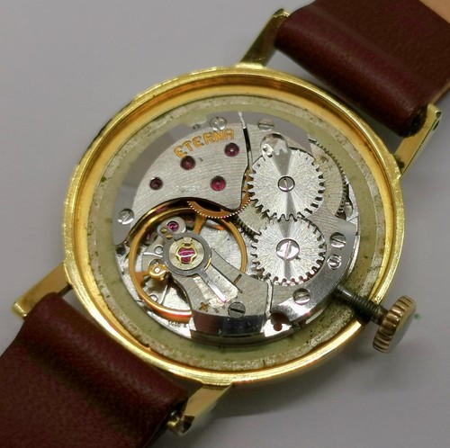 Vtg 1960 Eterna Gold Plated 17 Jewel Slimline Gold Plated Ladies Watch Cal 1435K - Picture 16 of 17