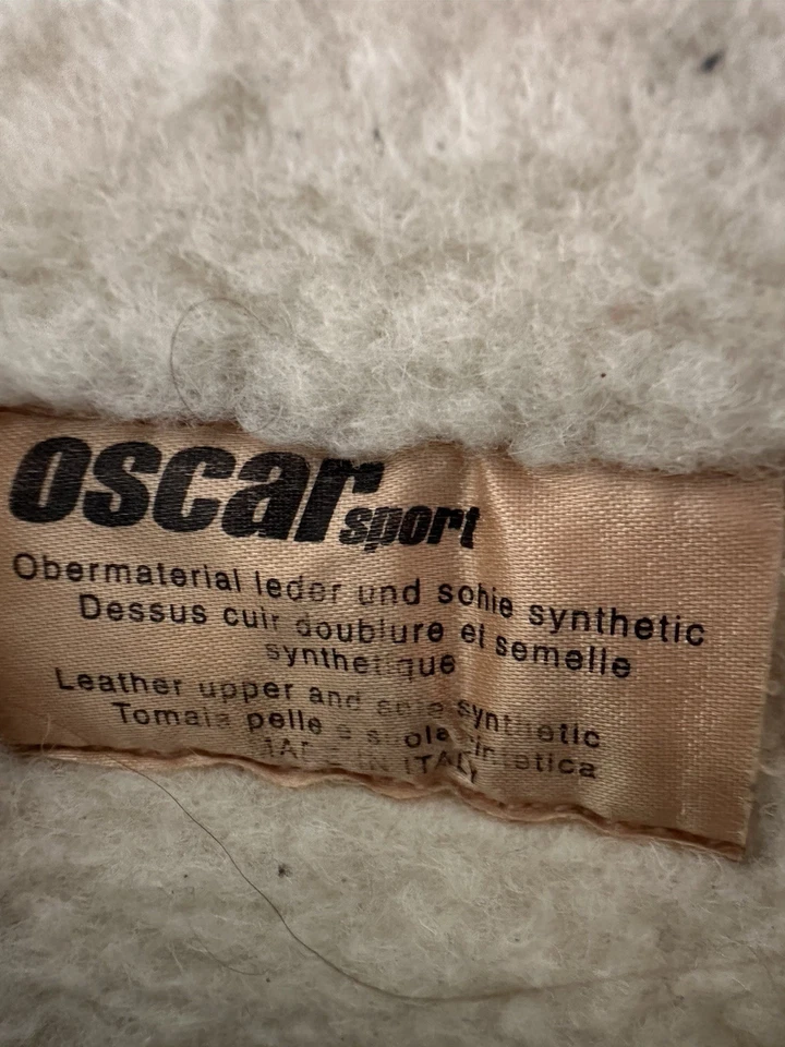 OSCAR SPORT Fur Winter Apres Ski Boots Women's EUR Size 39 White Brown Fur READ - Image 4 of 4