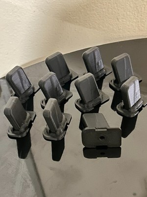 (Pack of 10) Sig P320 9mm- 15 to 10rd Magazine Block / Limiter - Flat Base