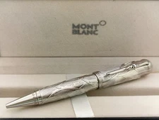 Smooth Montblanc Writers Edition Brothers Grimm Ballpoint Pen (Blue INK)