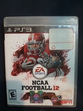 NCAA Football 12 Sony PlayStation 3 PS3 Game With Manual 
