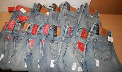 Wiederverkäufer, Posten, Konvolut, Damen, Herren, Neuware, 20 Levis 511, B78