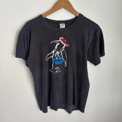 70s/80s Fleetwood Mac mirage tour penguin concert ba 1970s vintage concert t-shirt, vintage, single stitch, B+ condition