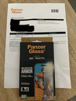 PanzerGlass iPhone 17 Pro Anti Reflective Armor