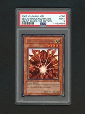 2002 YU-GI-OH! Magic Ruler Senju of the Thousand Hands 1st Edition PSA 9