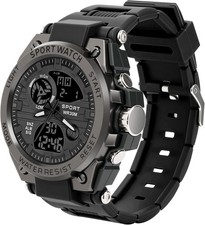 Military Watches for Men, Men's Wrist Watches Waterproof Digital Sports Outdoor