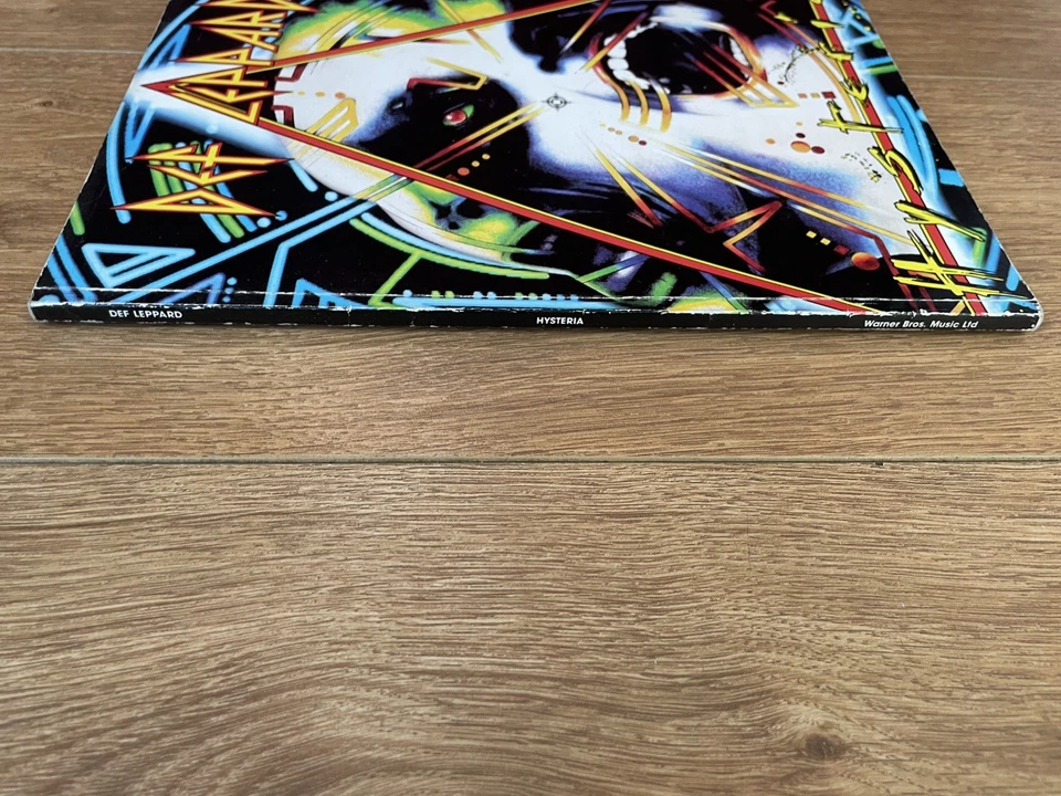 Def Leppard Hysteria Songbook Hal Leonard 1988 Melody Lyrics Chords - Image 4 of 4