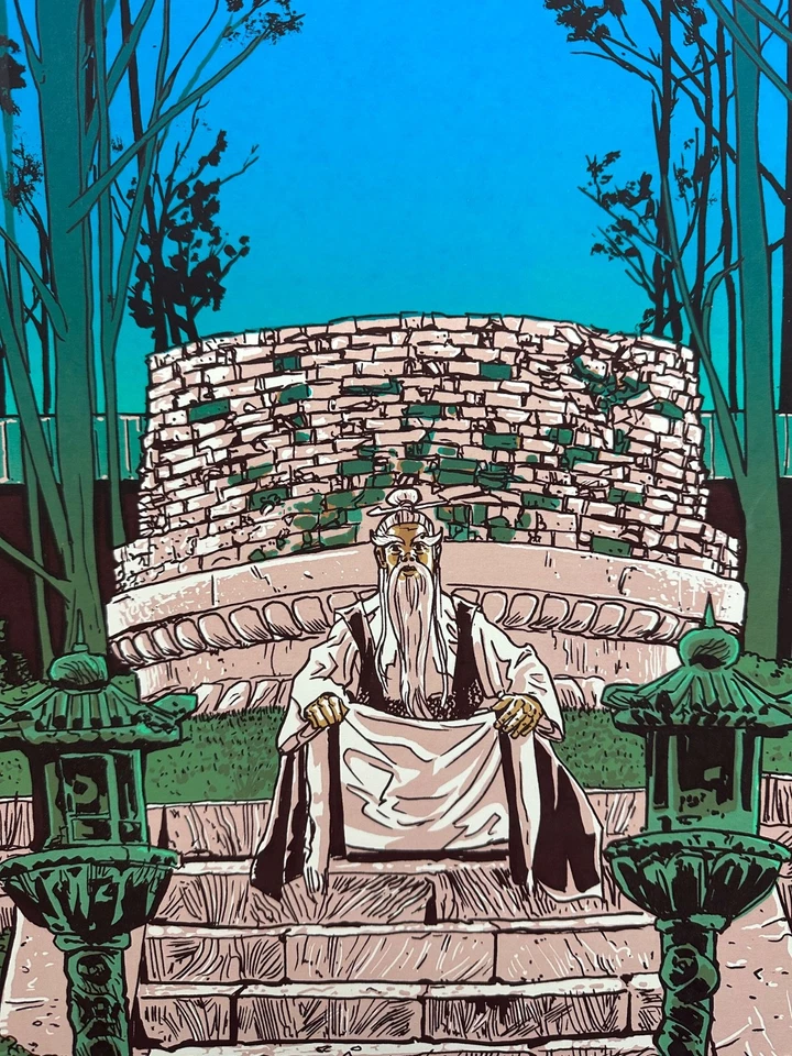 Tim Doyle - Kill Bill "Pai Mei Awaits" Limited Tarantino Movie Poster Art Print - Image 3 of 4