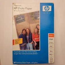 HP Premium Photo Paper 4x6 100 Sheets 2006
