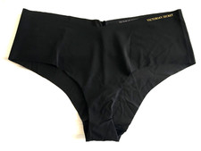 Victoria's Secret Panties Cheeky Size XL Black No Show VS Logo NWT