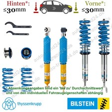 B16 Gewindefahrwerk 10-30mm Tieferlegung u.a.: Audi A4 Avant 8ED, Bj. 2004-2008