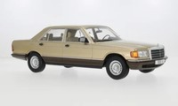 Mercedes-Benz S-Klasse (W126) 1979 Beige Metallic Mcg 1:18