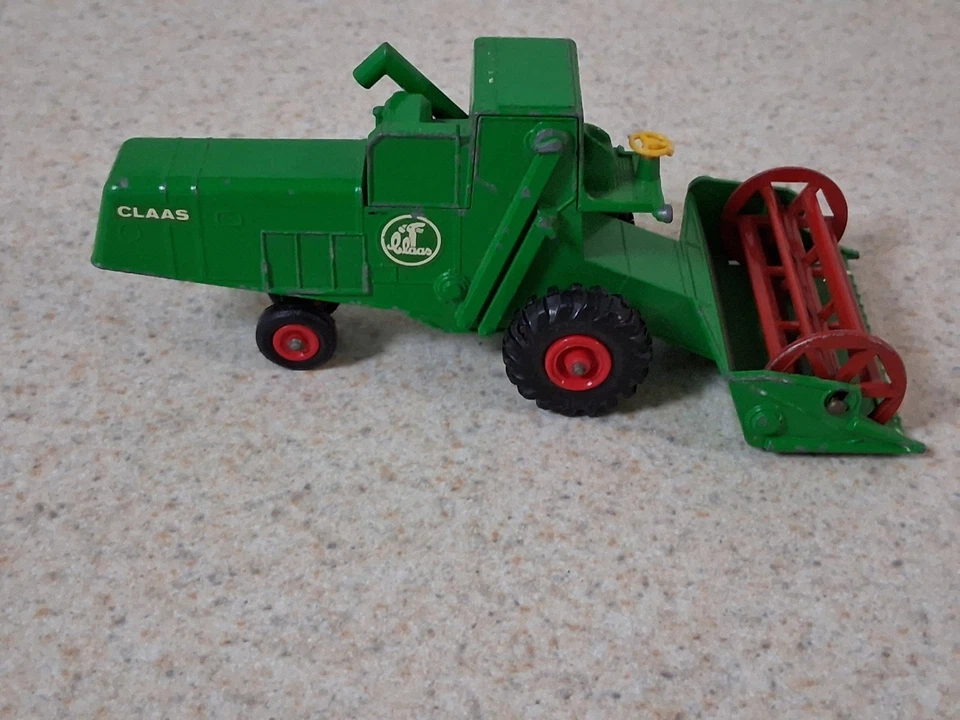 Vintage Matchbox KING SIZE No. K-9 Claas Combine Harvester Green - Image 2 of 4