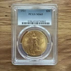 1927  MS65 !!!!  $20 St. Gaudens Gold  Double Eagle PCGS Beautiful 🤩