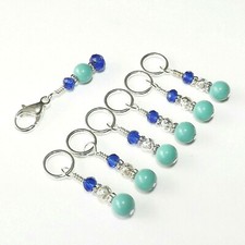 KNITTING STITCH MARKERS HANDMADE KJ4IYFCRAFTS