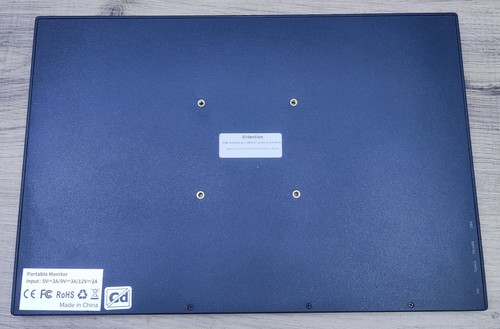 Uperfect Moniteur Portable 16" QHD 2560x1600 IPS LCD HDR USB-C HDMI Haut-Parleur - Photo 3/5