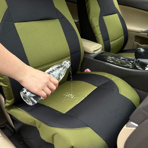 2PCS Waterproof Camo Canvas Front Seat Covers For Dodge Dakota 1991-2004
