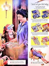 Original 1960s Baby Ruth Ad: Mkae out your list today, party, costumes