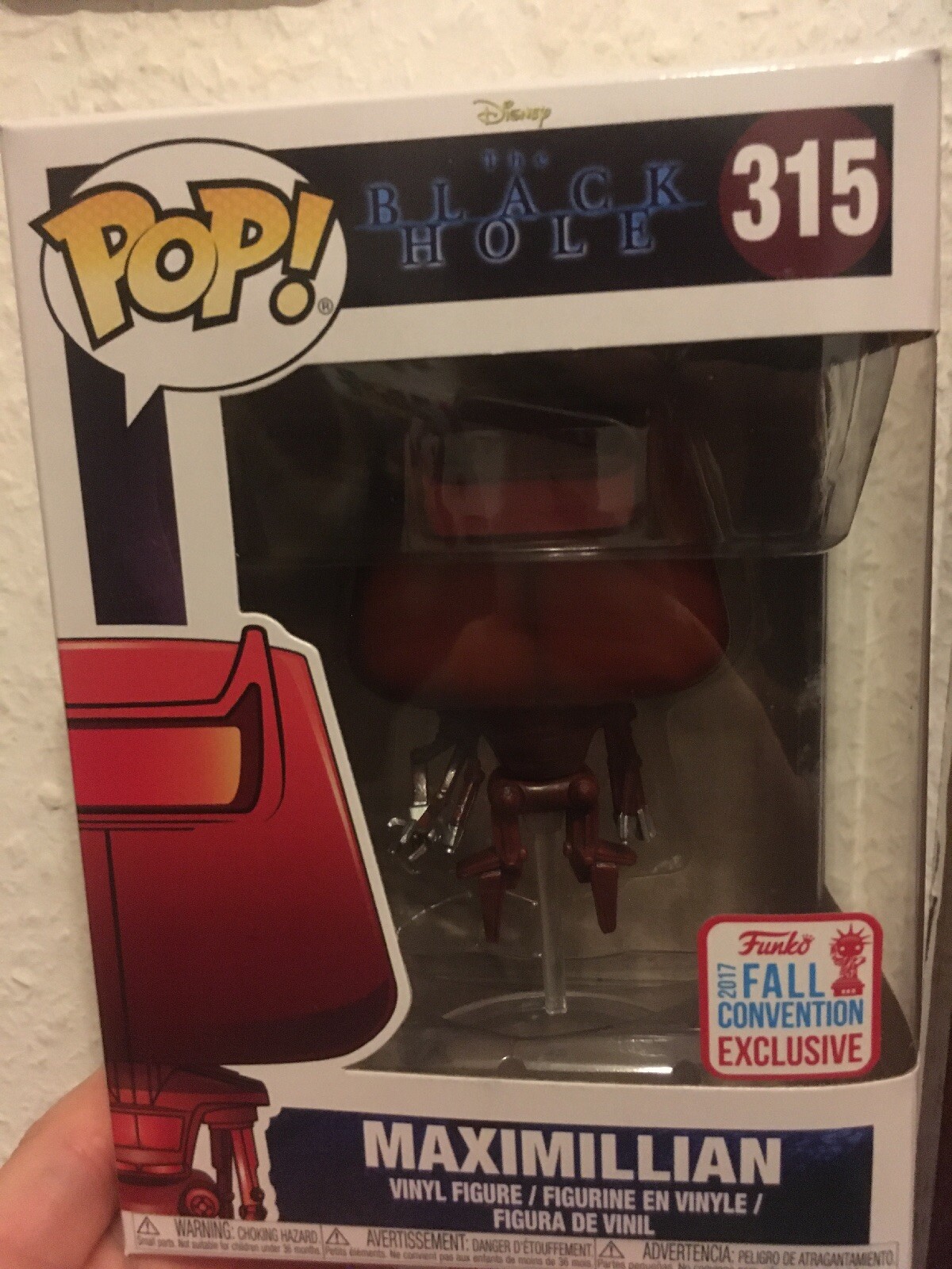 Exclusive Maximillian aus Das schwarze Loch Funko POP Disney Figur