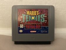 Mario's Tennis Nintendo Virtual Boy Cart Only Mario Bros.