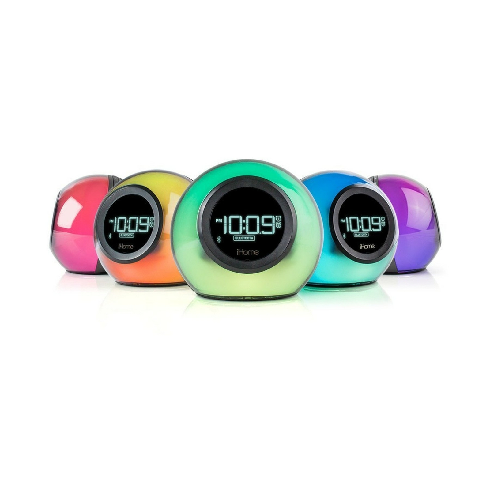 iHome IBT29 Dual Alarm Clock Radio Color Changing for sale online eBay