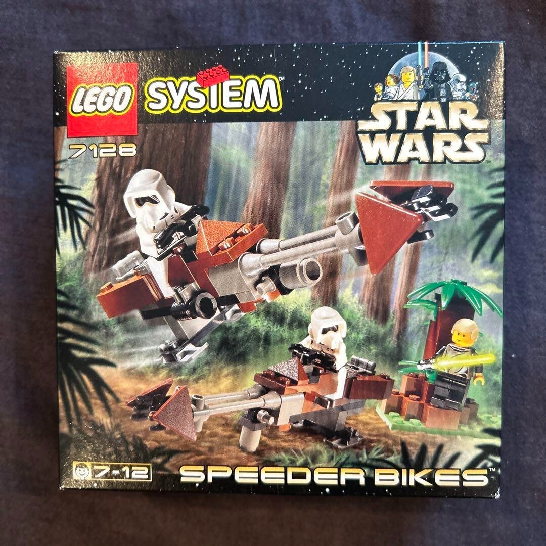LEGO System Star Wars Speeder Bikes 7128 In 1999 New Retired