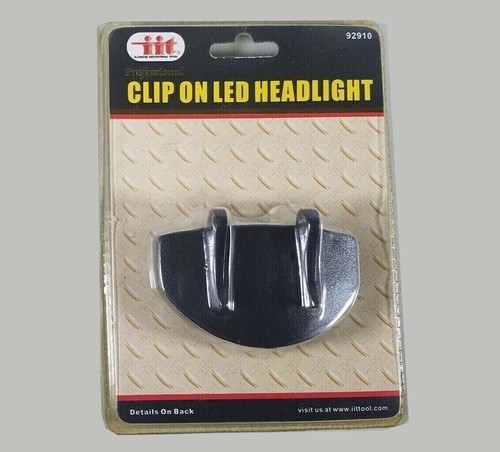 Head Lamp Clip On Flashlight Battery Operated Professional 100,000 Hours LED New