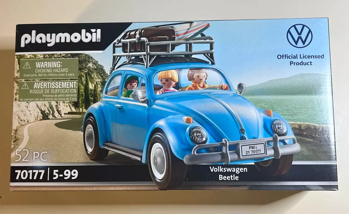 Playmobil - Volkswagen Beetle - Blue - 70177 - 52 Parts