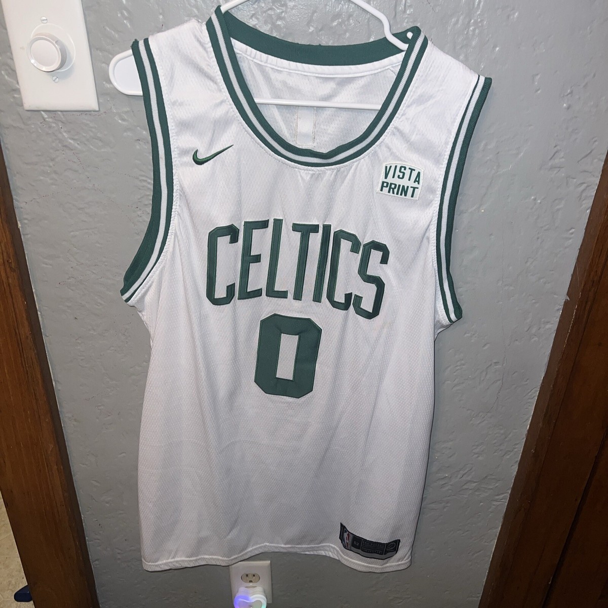 jayson tatum white nike jersey