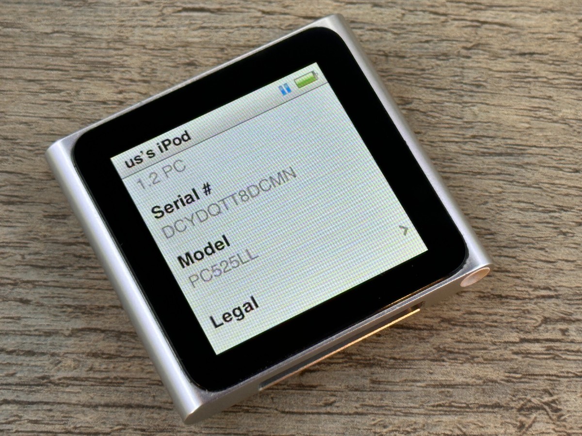 iPod nano シルバー Apple iPod nano 8GB Silver アイパッド ナノ