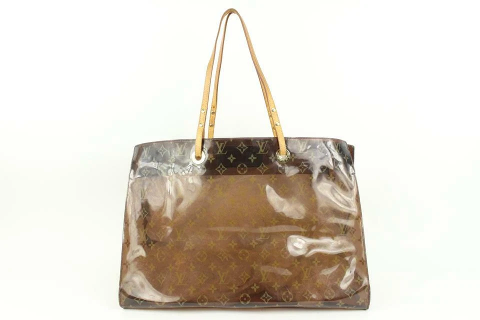 Louis Vuitton Monogram Vinyl Cabas Sac Ambre MM (SHG-KA6Dir) – LuxeDH