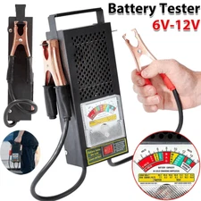 Car Battery Load Tester 6V 12V 100Amp Charging System Checker Automotive Repair