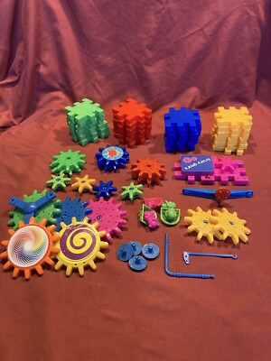 Krazy Gears Interlocking Learning Blocks-Mostly Complete-Good Expansion Set