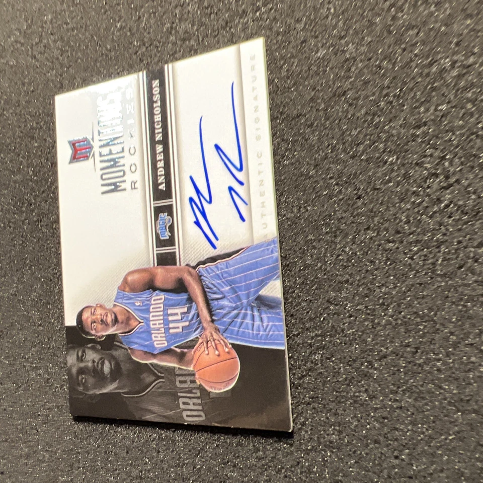 2012-13 Momentum ANDREW NICHOLSON #28 Momentous Rookies AUTO - ORLANDO MAGIC - Image 3 of 4