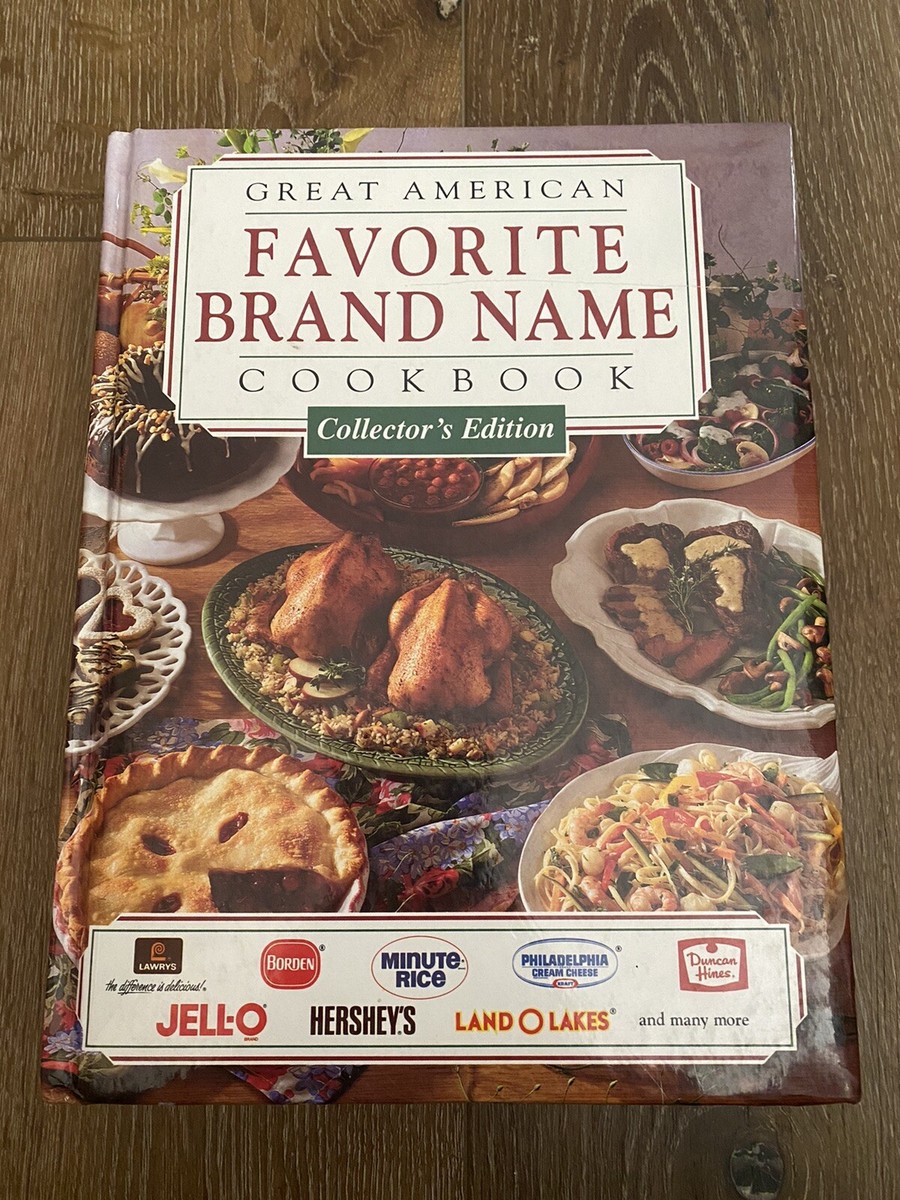 Vintage 1993 Great American Favorite Brand Name Cookbook Recipes