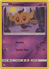 Reverse Holo Phantump 93/236 Common SM - Cosmic Eclipse Pokemon TCG