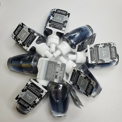 Bath & Body Works BLACK TIE Wallflowers x8 LOT SET