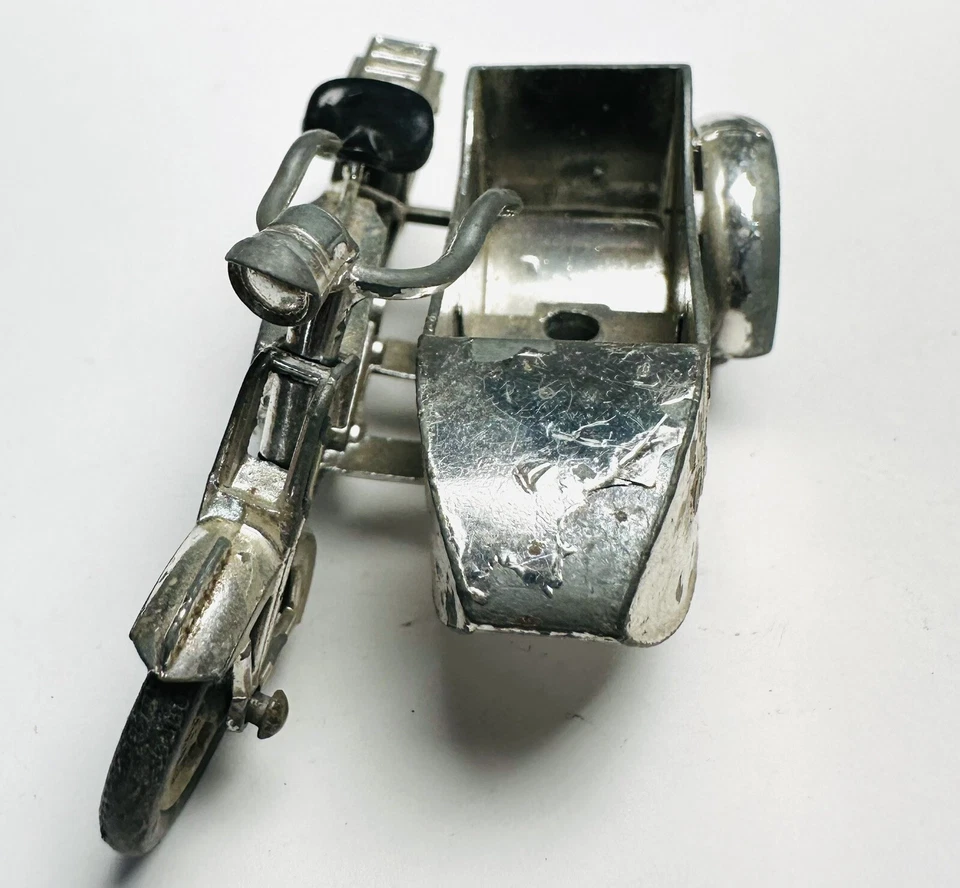 Vintage Matchbox Lesney Models of Yesteryear 1914 Sunbeam Motorcycle & Sidecar - Image 3 of 4