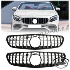 For Mercedes-Benz S-Class Coupe C217 2018-2020 GT R Style Front Grille