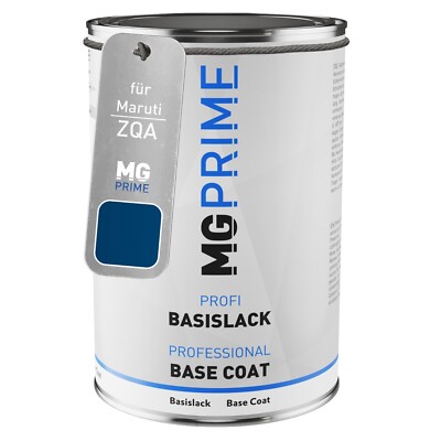 Autolack Dose spritzfertig für Maruti ZQA Cerulean Blue Metallic Basislack 1,0L